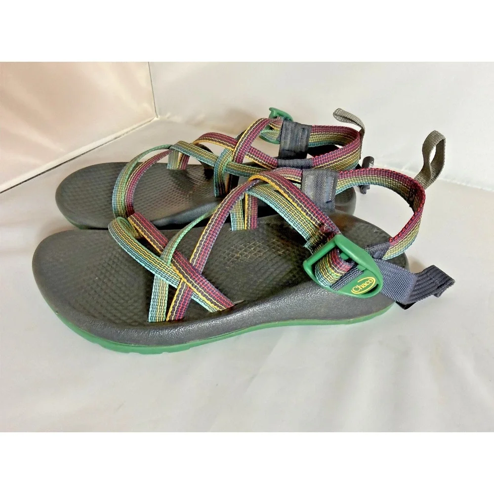 Chaco Youth ZX/1 Eco Tread Sandals Multicolored Outdoor Waterproof Hike Size 4
